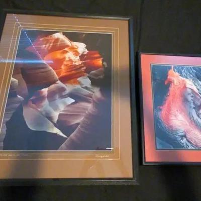 Gary Ladd “Antelope Canyon, AZ” Print & Colorful Lava Flower Print