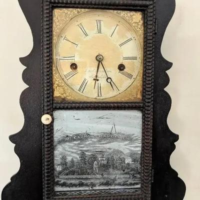 Antique Ingraham Clock Co. Mantel Clock (Circa 1852) – Bristol, Connecticut