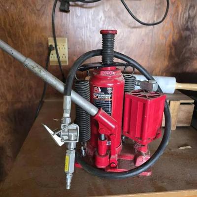Mi131 big red air hydraulic bottle jack