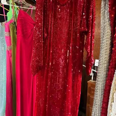 Mi204 beaded gowns dresses