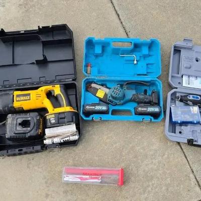 Mi149 dewalt dremel and saker