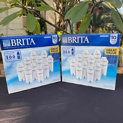 Brita Pitcher Replacement Filters 10 Pack Of 2 New