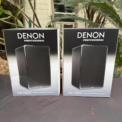 Denon DN-506S Professional 3-Way Tri-Amplified Studio Monitors New