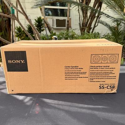 Sony SS-CS8 Center Channel Speaker New
