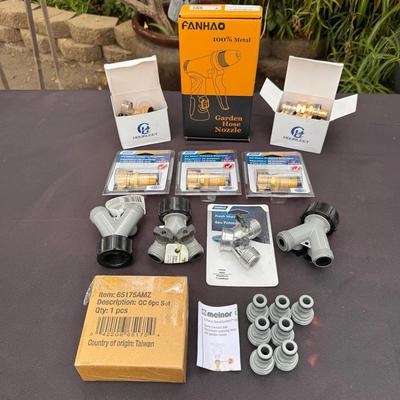 Garden Hose Fittings & RV Water Kit Bundle