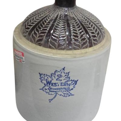 Sale Photo Thumbnail #153: Western Stoneware 2 gallon crock