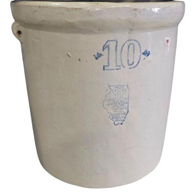 Sale Photo Thumbnail #129: White Hall 10 gallon crock