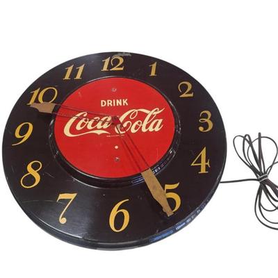 1950's Coca-Cola working clock