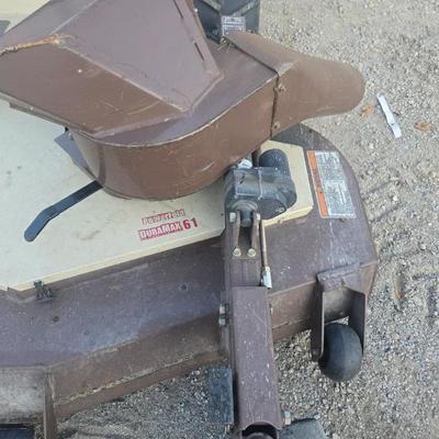 Sale Photo Thumbnail #25: Grasshopper zero turn mower 61 inch cut with bagger