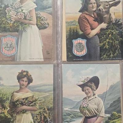Vintage postcards