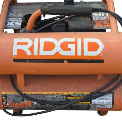Sale Photo Thumbnail #98: Ridgid air compressor