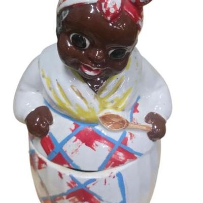 Sale Photo Thumbnail #130: Old Mammy Cookie Jar 