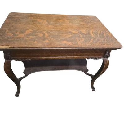 Tiger Oak entry table