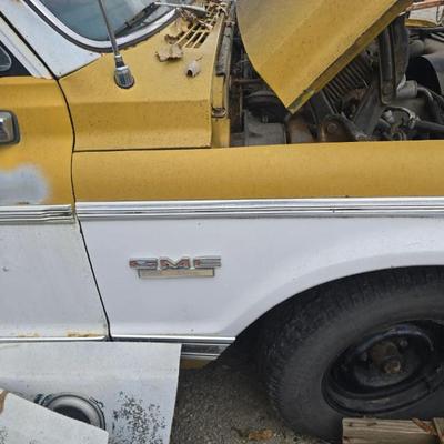 1972 
C10 no title, very little rust GMC 