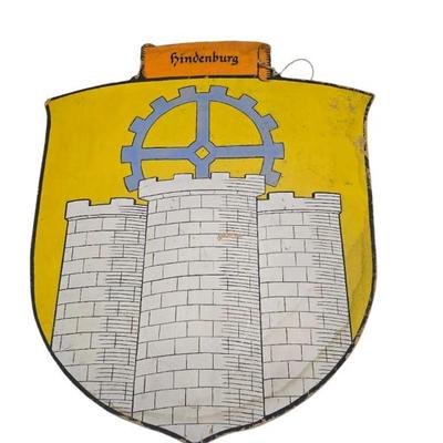 German wooden Shield