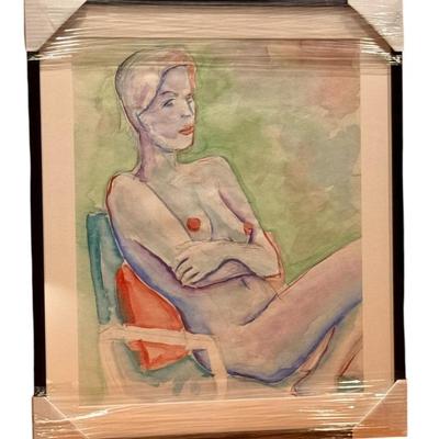 Original watercolor by Christopher Foote 