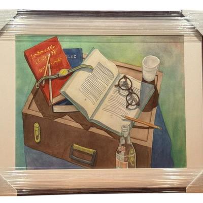 Original watercolor by Christopher Foote 