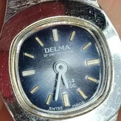 Vintage Delma Of Switzerland Watch 