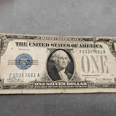1928 Series One Dollar Silver Certificate 