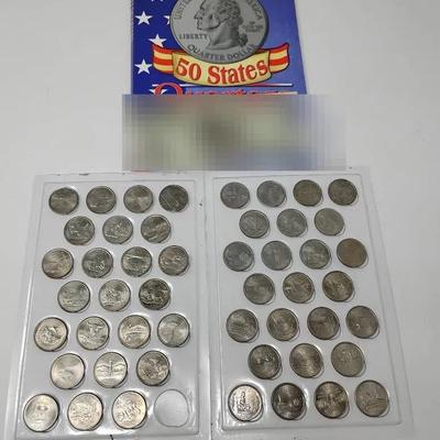 Commemorative 50 States Quarters (Missing Hawaii)