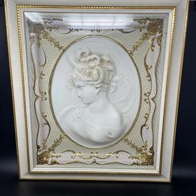 Vintage Turner Wall Accessory East And West Wind Collection 3D Portrait Part 1