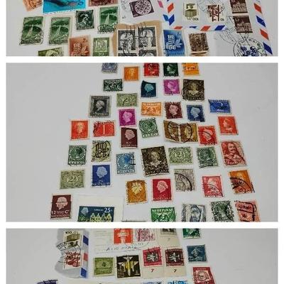 Stamp Collection: Germany, Bulgaria, Belgium, Netherlands 
