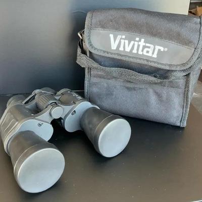 Vivitar 7x50 Binoculars w/ Case – Coated Optics (297 ft @ 1000 yds)
