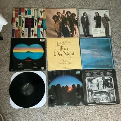 Vinyl Record Lot – 8 Classic Albums (Mixed Artists)
