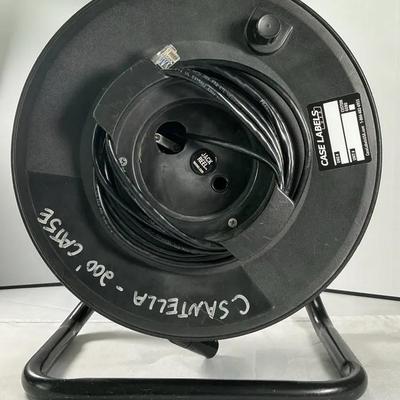 Cat5e Ethernet Cable Reel – EtherCON + RJ45 Ends – Approx. 300 ft
