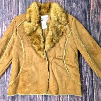 "Carolina Colours" Faux Fur Jacket