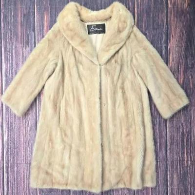 "Evans" Mink Fur Coat
