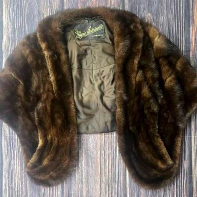"Marie Antionette" Mink Fur Stole