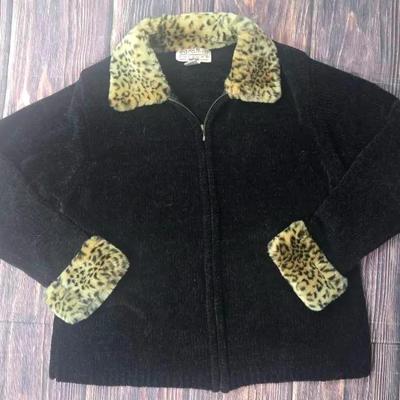 "Carolina Colours" Fur Collar and Cuffs Jacket 