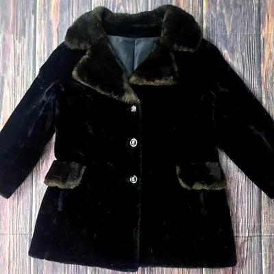 "Bobbie Ellen" Faux Fur Coat 