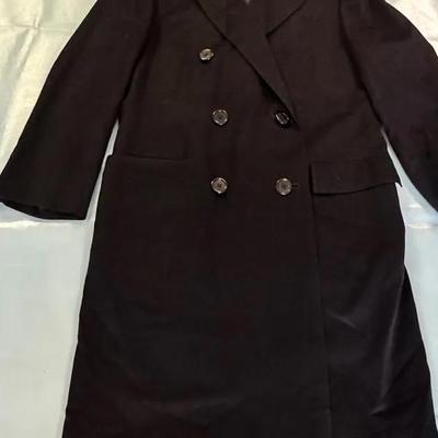 “Oxxford Clothes” Navy Overcoat