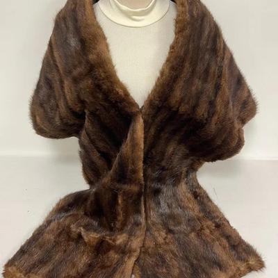 Brown Fur Stole