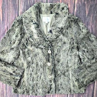 "Erm London" Faux Fur Jacket 