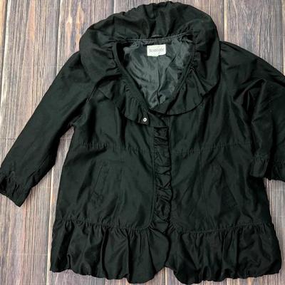 “Romans” Ruffle Coat