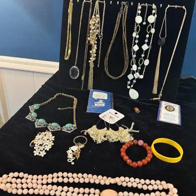 Sale Photo Thumbnail #87: Costume Jewelry: Gold, Colored Pearls, and So Much More!