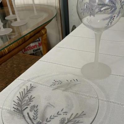 Sale Photo Thumbnail #61: Pfaltzgraff “Winter Frost” Set