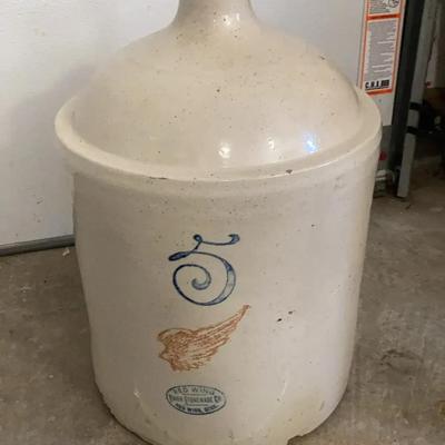 Sale Photo Thumbnail #50: Red Wing Crock/jug