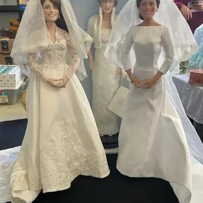 Sale Photo Thumbnail #26: Princess Diana, Princess Kate and Princess Meghan Collector Dolls 