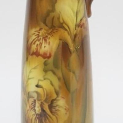 Sale Photo Thumbnail #102: 1101	HAND PAINTED NIPPON EWER, APPROXIMATELY 11 1/2 IN H
