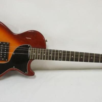 Sale Photo Thumbnail #215: 1206A	VINTAGE GIBSON BALDWIN ELECTRIC GUITAR *TALENT* APPROXIMATELY 40 IN LONG, MISSING 3 STRINGS
