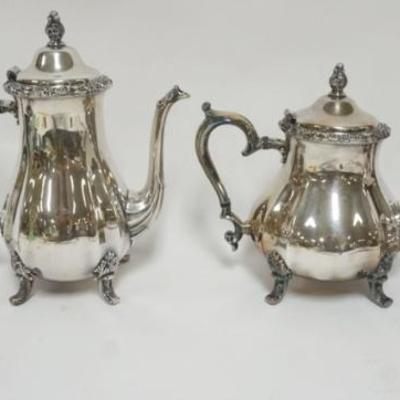 Sale Photo Thumbnail #120: 1119	SILVER PLATE TEA SET *COUNTESS* INTERNATIONAL SILVER PLATE
