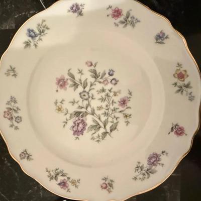 Franconia Krautheim Selb Bavaria “Mischfleurs” Dinner Plate Set