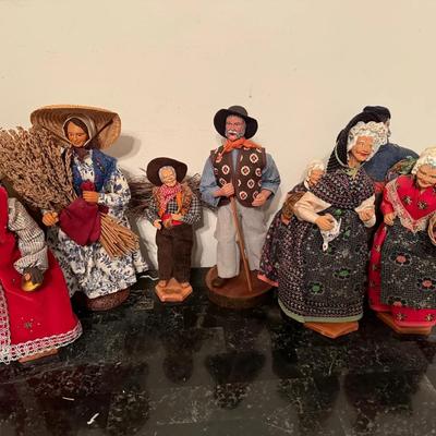 Lot of Vintage Santons de Provence Figurines (Handcrafted France)