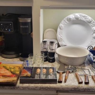 Sale Photo Thumbnail #9: Pier 1 Stacking Mugs
Keurig Coffee Maker
Vinturi Aerators