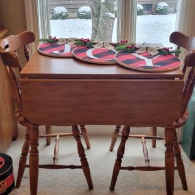 Sale Photo Thumbnail #23: Dropleaf Breakfast Table