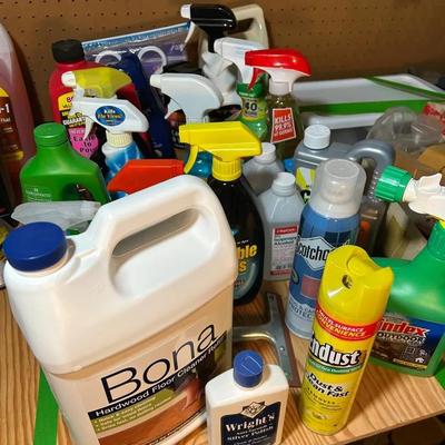 Lot Of Cleaning Supplies 